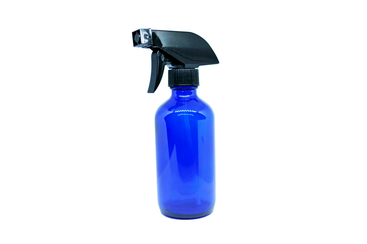 250 mL Amber Glass Bottle with black trigger spray top