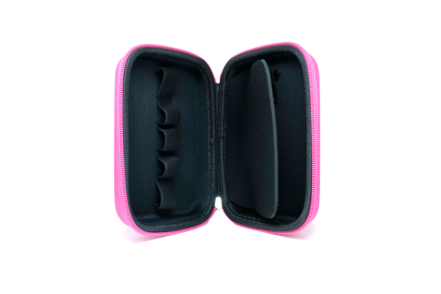 Travel travel case (pink sturdy protective cover) holds 10 Roller Ball Bottles.