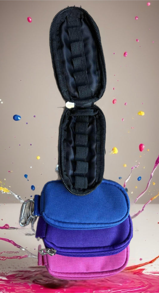 Keyring Holders for 2mL Essential Oil Bottles – Set of 10