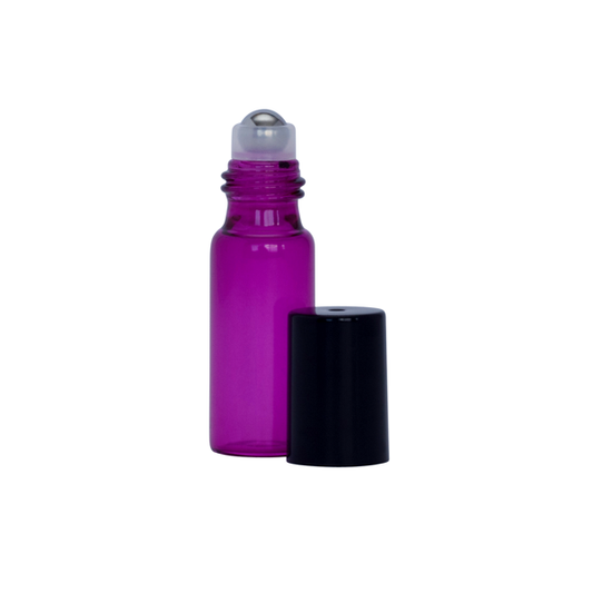 5ml Pink Roller Ball Bottles – Box of 24